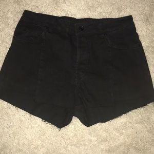 H&M High waisted denim shorts